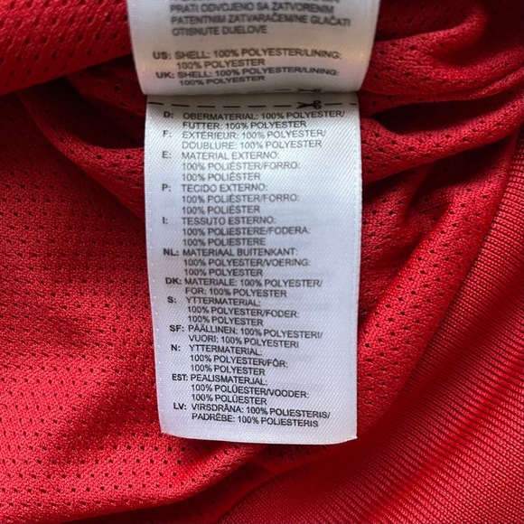 *SOLD* Adidas chitas farm track jacket red floral - Picture 13 of 16